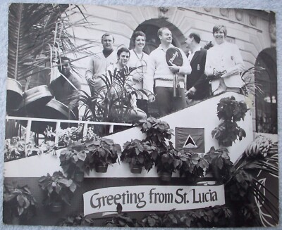 PRESS PHOTO Tennis Christine Truman Bobby Wilson Lord Mayor's Show London 1970