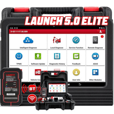 2026 LAUNCH X431 V 5.0 PRO5 KFZ OBD2 Diagnosegerät Auto Scanner Key Programmier