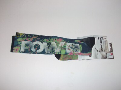 SmartWool XL Zero Cushion Pow Print Ski Socks - Merino Wool, Over the Calf NWT