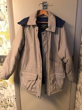 London Fog men's hooded winter coat insulated parka Sz 42 Reg