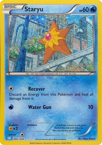 Staryu 004/034 Trading Card Game Classic