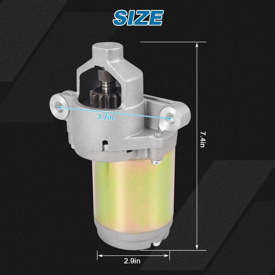 Starter for MTD Yard Craftsman Riding Lawn Mower 75112207 951-12207 751P12207A - Image 3 of 4