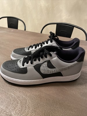 nike air force silver snake
