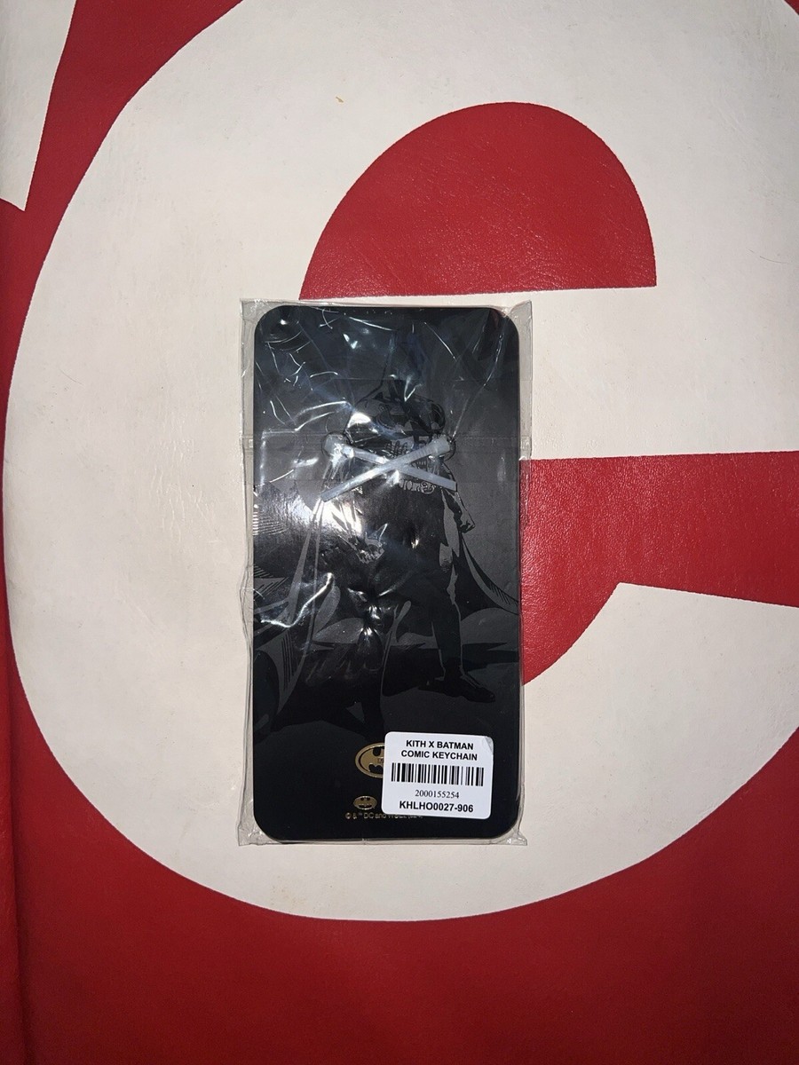 Kith x Batman Comic Keychain FW24 BRAND NEW IN HAND