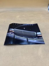 1991 BUICK FULL MODEL LINE DEALER SHOWROOM SALES BROCHURE CATALOG BOOKLET.
