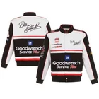 Nascar Dale Earnhardt Sr Goodwrench Cotton Jacket JH Design  Black White New