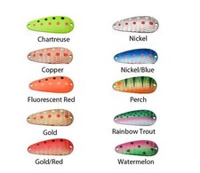 Thomas Lures Cyclone 1/6 oz Trout Fishing Tackle Wobbler Spoon Choice of Colors