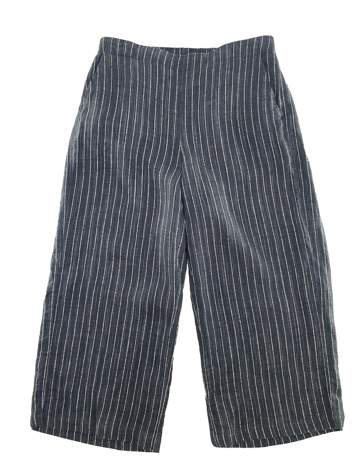 Linen Casual Striped Pants for Women
