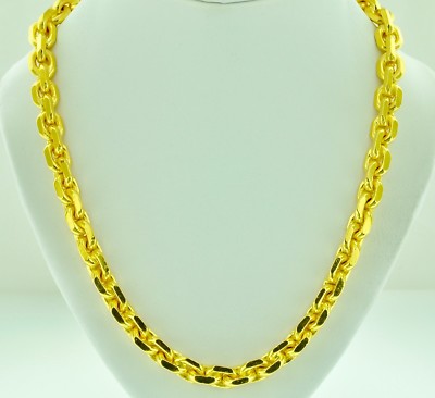 9999 24K Yellow Gold Anchor chain 