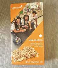 12x Girl Scouts Do-si-dos Oatmeal Peanut Butt...