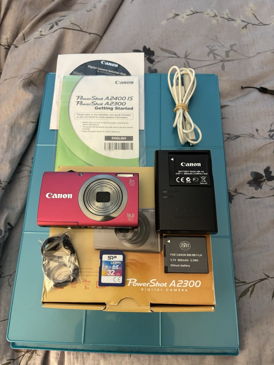 16mp Camera Is 21 Megapixels Good Canon PowerShot A2300-PINK-16 MP