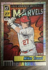 2022 Panini Donruss - Marvels Mike Trout #M-1 Vector