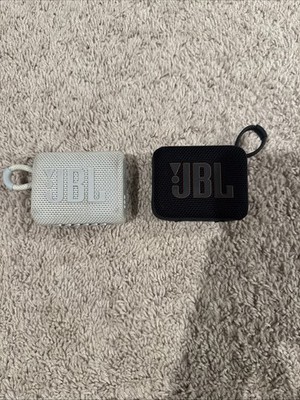 JBL Go 4 & Go 3 Bluetooth Speaker Rechargeable Black White