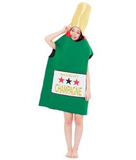 Costume Champagne Adult Free Size 2739