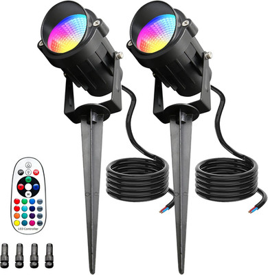 12W RGBW Low Voltage Landscape Lights, LED Color Changing Landscape Lighting,12V