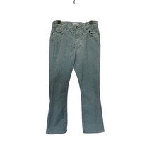 Vineyard Vines Girls Corduroy Flare Pants Preppy Classic Retro Sage Blue Size 8