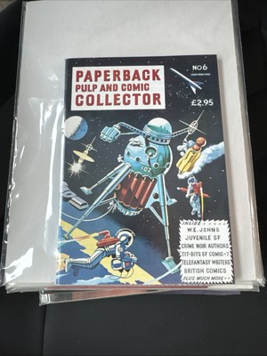PAPERBACK PULP & COMIC COLLECTOR #6 1992  British Comics  Crime Noir W E Johns