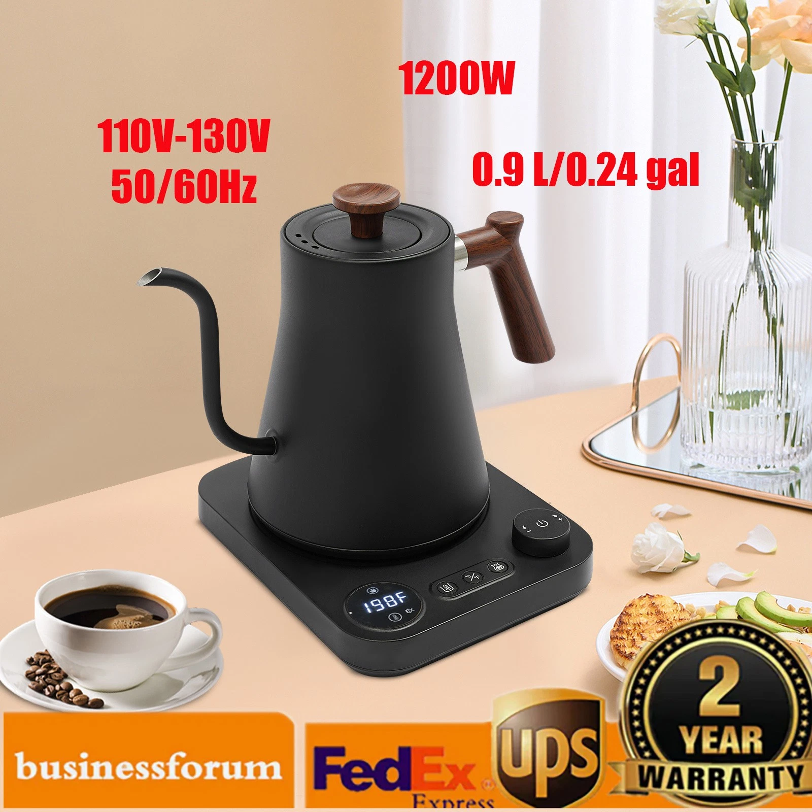 1200W Electric Kettle Electric Gooseneck Kettle Tea Kettle For Home Offices NEW
Opens in a new windo