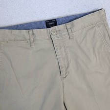 J Crew Stretch Pants 770 Straight Mens 30x32 Chino Beige