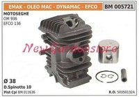 Zylinder Kolben Segmente Emak Motor Freischneider Efco 410