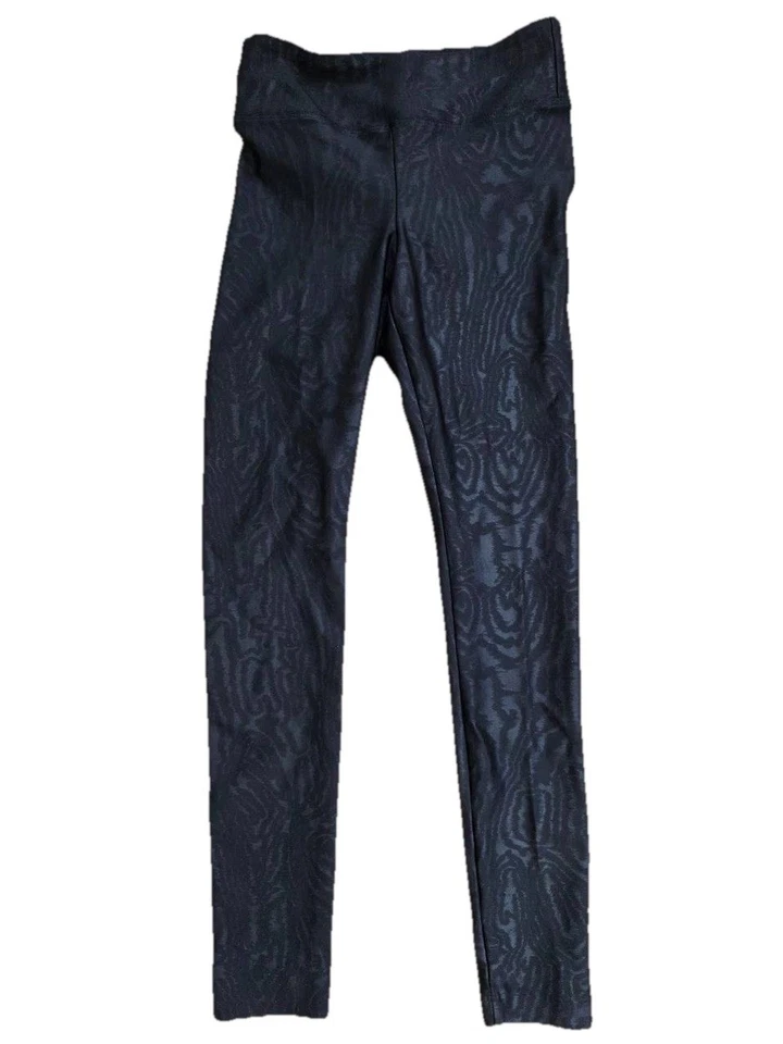 Koral Night Game 高腰打底裤黑色提花小号 A001281 — 第 3/4 张图片