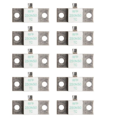 10pcs RF Termination Microwave Resistor Dummy Load RFP 250N50 250W 50ohm DC-3GHz