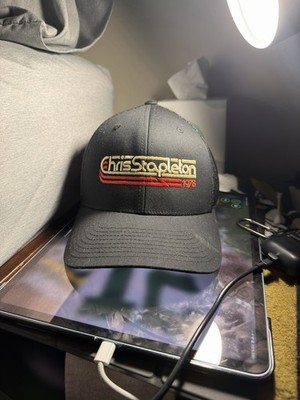 Chris Stapleton 1978 Trucker Mesh Snapback Cap Hat Black