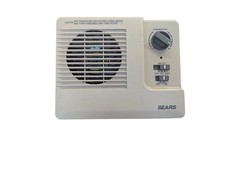 Vintage Sears Electric Heater Fan 1500 Watt Adjustable Fan