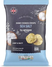 by Amazon Our Selection Hand Cooked Sea Salted Crisps, 150g