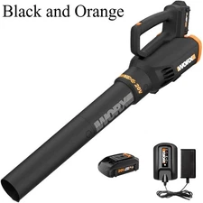WORX WG547 20V Cordless Leaf Blower, Electric Blower with Turbine Fan