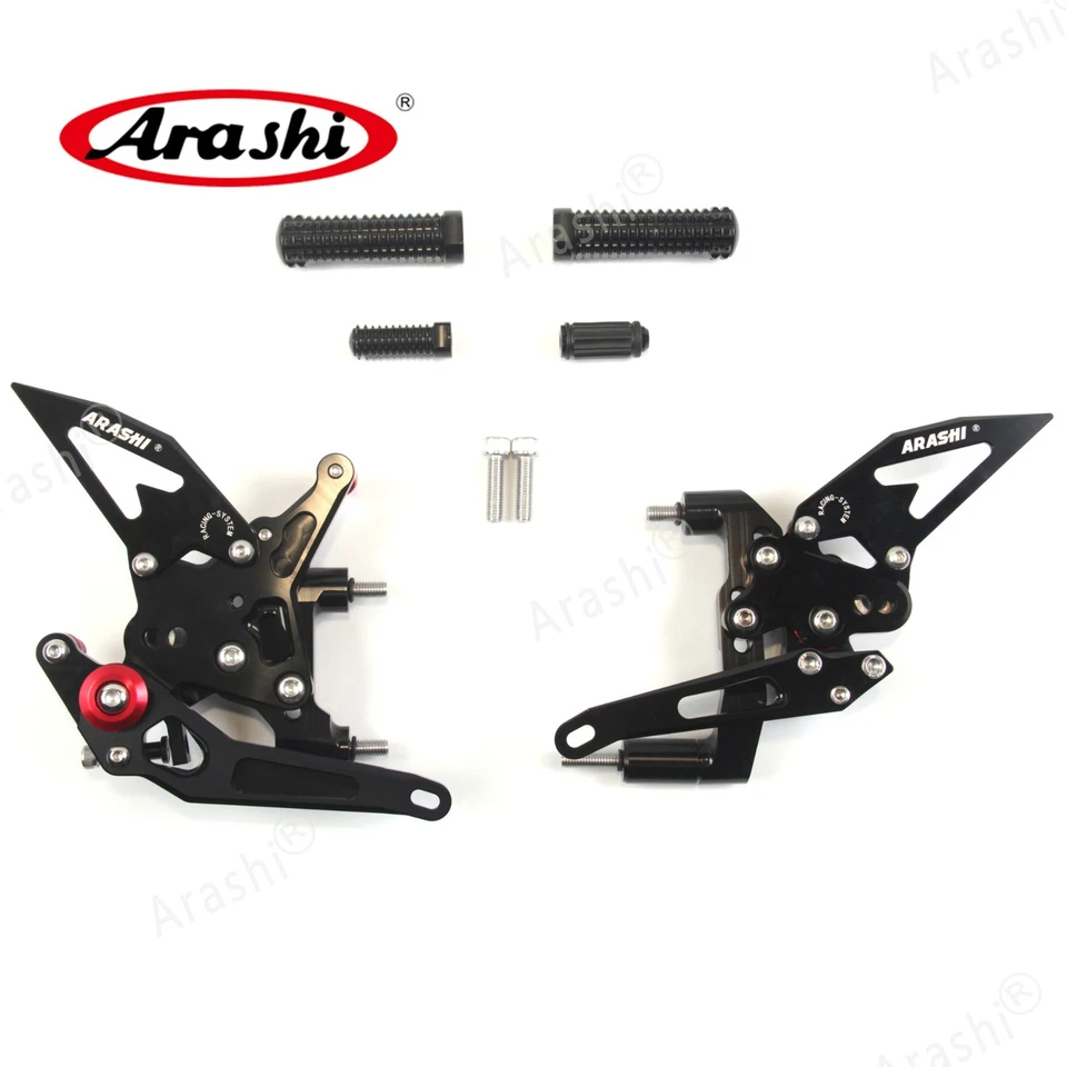 Para Ducati 899 Panigale 2014 2015 reposapiés ajustable estriberas y pernos tornillos Foto 4 de 4