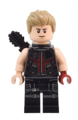 LEGO Hawkeye - Falkenauge sh0925/sh925 Avengers Marvel Minifiguren mit Bogen