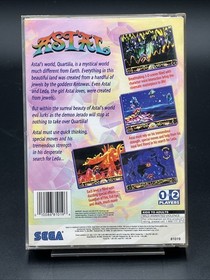 Astal Sega Saturn Complete In Box With Manual Tested Working