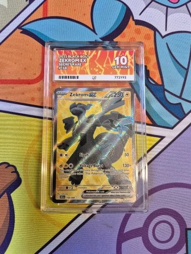 ACE 10 Zekrom Ex - 158/086 - Black Bolt - Pokemon