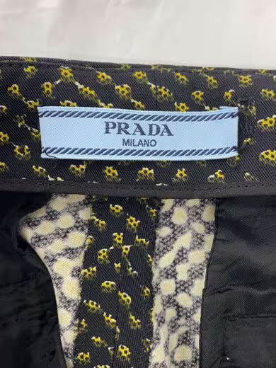 PRADA/Jeans/Size 38/Wool/Black/All-over Print/P2668 S112 1KIW thumbnail 4