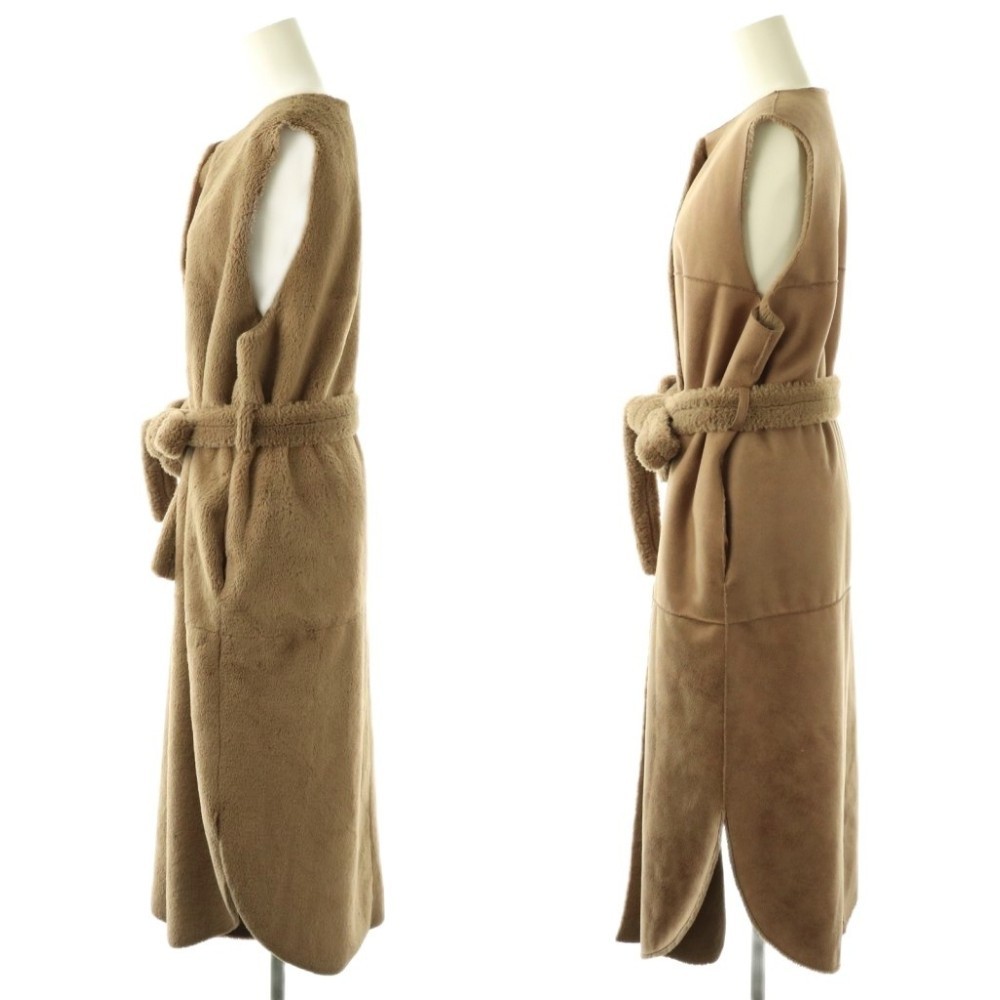 Ameri VINTAGE Shearling Layered Faux Boa Coat Wom… - image 6