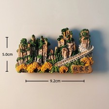 Zhangjiajie National Forest Park Resin Fridge Magnet Refrigerator Craft ...