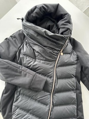 Women Emporio Armani Coat Black Down 36 / S / 44