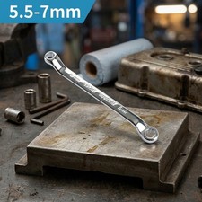 Offset Box End Wrench Resistance Long Carbon Steel Offset Box Spanners