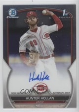 2023 Bowman Draft Chrome Prospect Auto Hunter Hollan #CDA-HH Auto 00ht