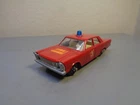 MATCHBOX LESNEY No 59C VINTAGE FORD GALAXIE FIRE CHIEF CAR MINT CONDITION