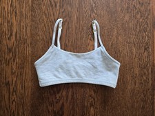 Yellowberry Girls Ladybug Training Bra, Gray size Small