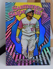 2025 Topps /150 BLUE FOIL Summer Superstars Manny Machado SD Padres #SS-46