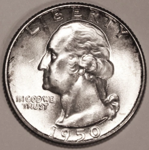 1950-D Washington Quarter - Gem BU - #7805D