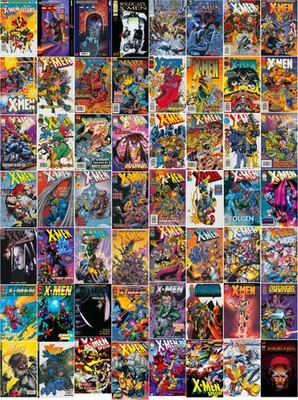 56 x marvel  X-Men  Comic Sammlung panini .