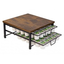 2 Tier Coffee Pod Drawer,60 Capacity Coffee Capsule Storage Organizer Holder ...
