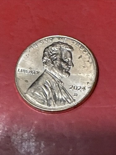 2024-D Lincoln Shield Cent — photo from the most recent tracked eBay sale
