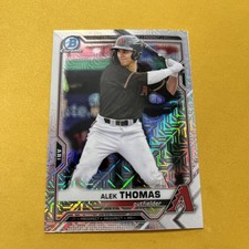 2021 Bowman Chrome Alex Thomas Mega Box Mojo Refractor Diamondbacks