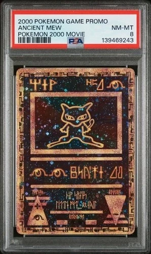Ancient Mew Pokemon 2000 Movie Pokemon Game Movie NM PSA 8