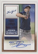 2015 Panini Contenders Draft Ticket Red Foil Thomas Szapucki #37 Auto e6p